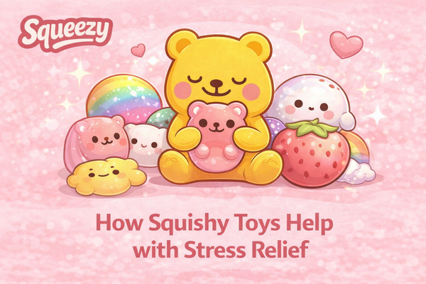 How Squishy Toys Help with Stress Relief