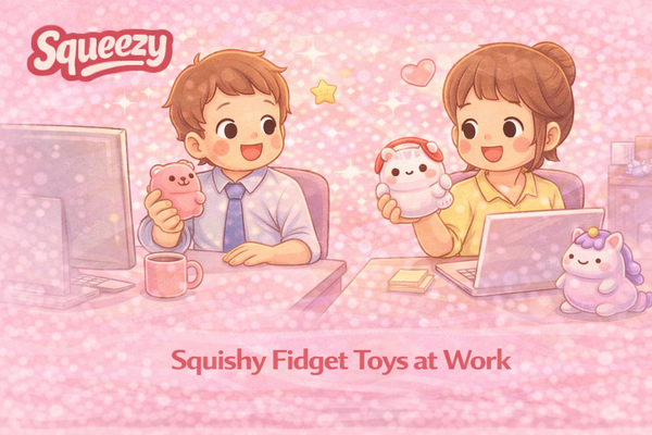 Squishy Fidget Toys at Work — The Desk Tool That Actually Makes You More Productive
