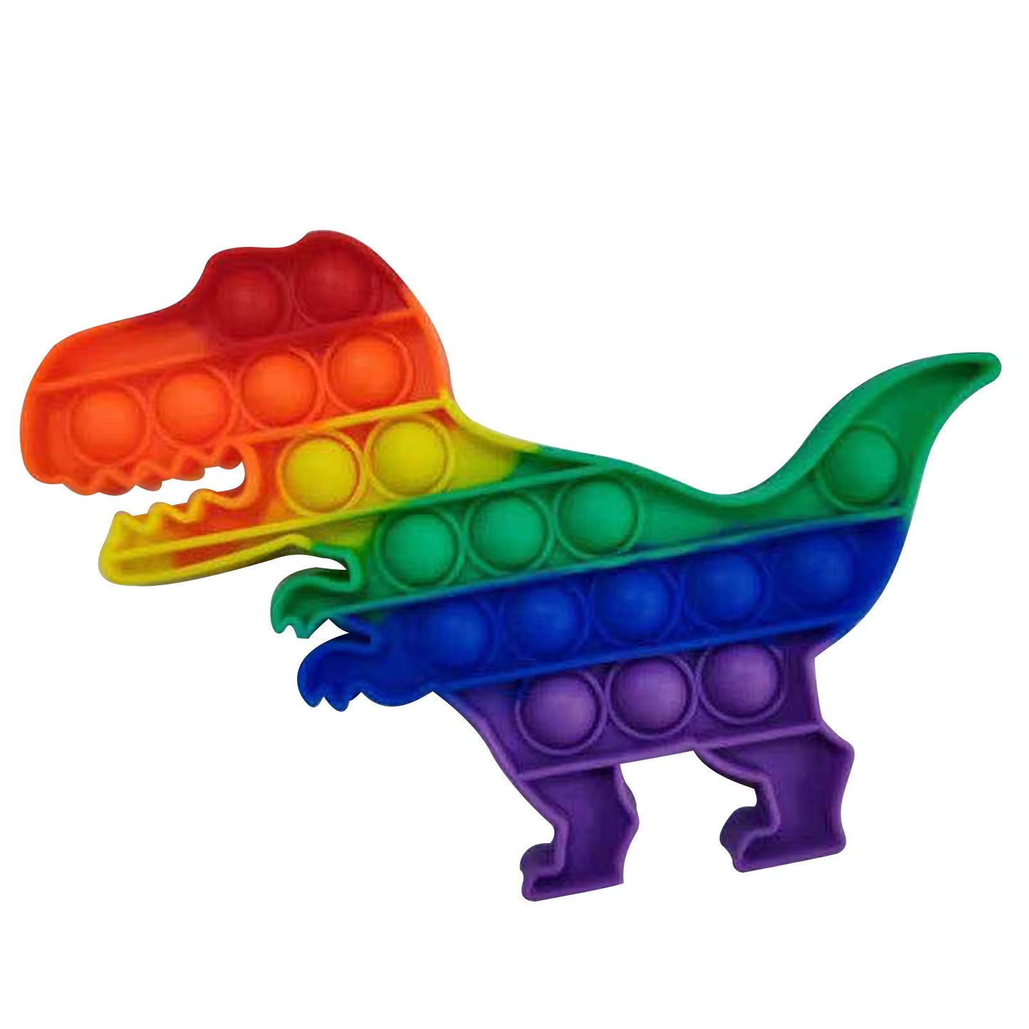 Sensory Toys Rainbow Dinosaur Fidget Toys Children Push Its Kawaii Autism Needs Squishy Stress Reliever Toys AΠ½ΡΠΈΡΡΡΠ΅ΡΡ