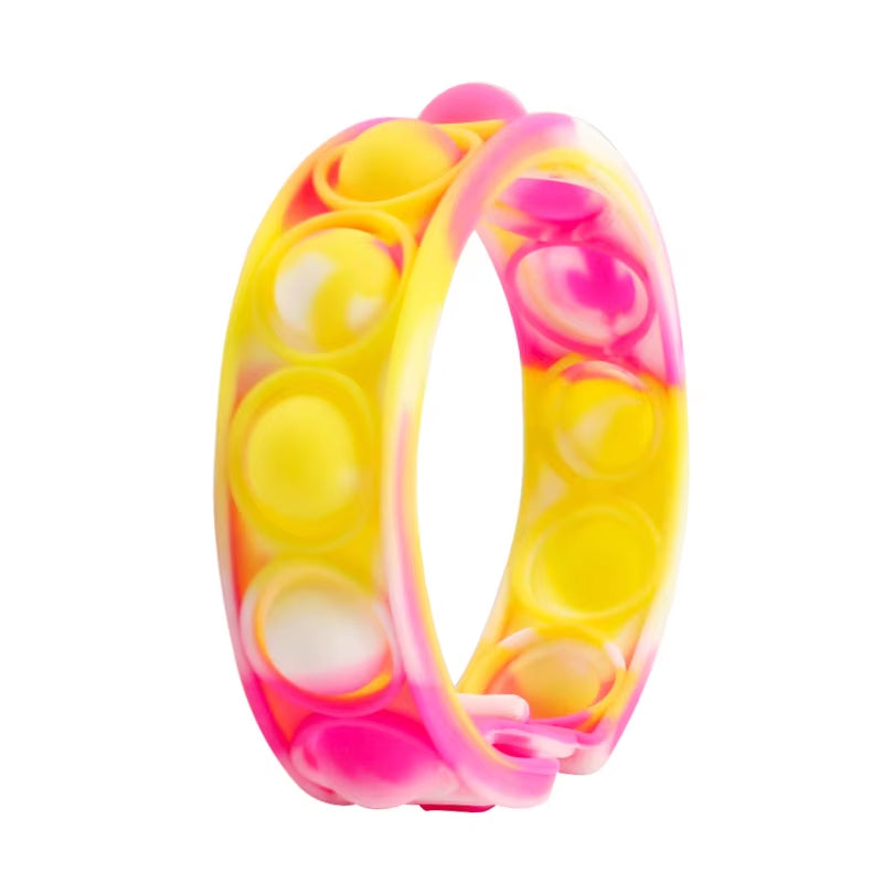 Sensory Toys Rainbow Dinosaur Fidget Toys Children Push Its Kawaii Autism Needs Squishy Stress Reliever Toys AΠ½ΡΠΈΡΡΡΠ΅ΡΡ