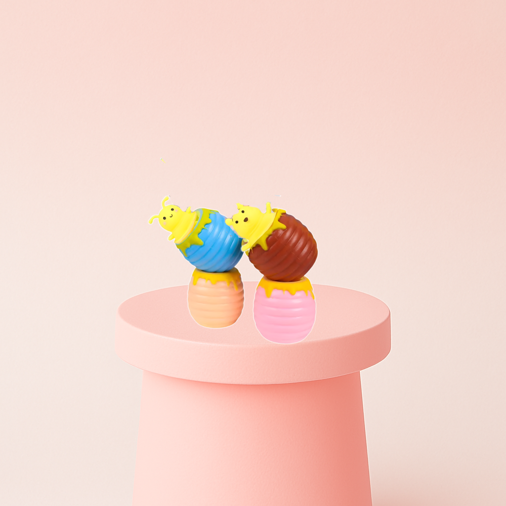 Bee Jar Squishy Stress Relief Toy