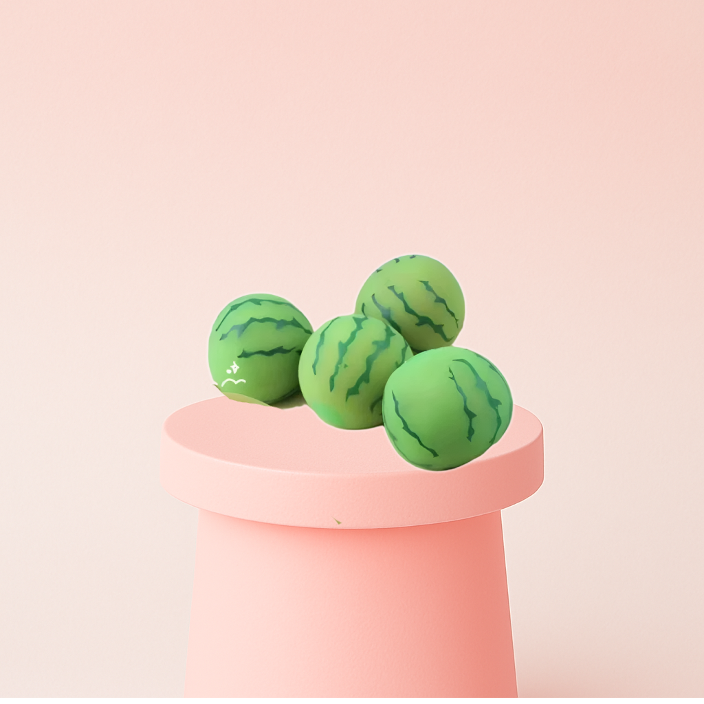 Fruit Watermelon Squishy Stress Relief Toy