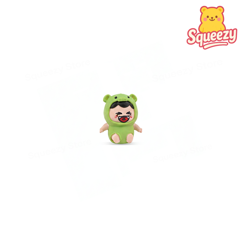 Cute Baby with Animal Costume, Mix Styles Stress Relief Toy