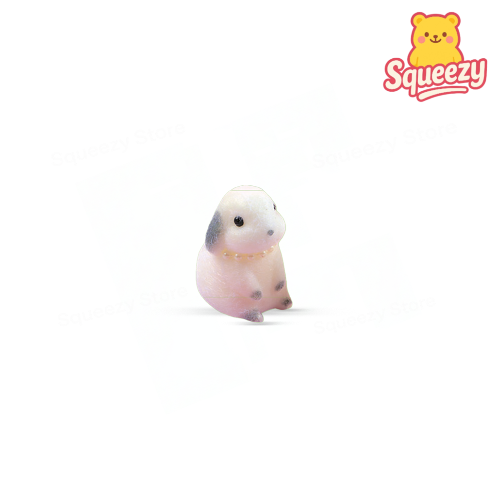 Gray Cute Rabbit Squishy super soft slow-rising stress relief toy made from premium PU foam.