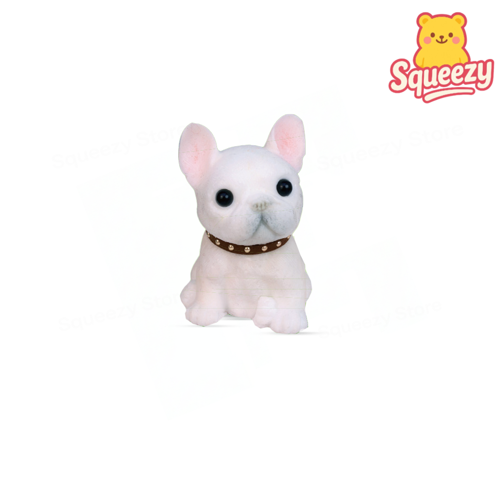 Jumbo French Bulldog Squishy super soft slow-rising stress relief toy made from premium PU foam.