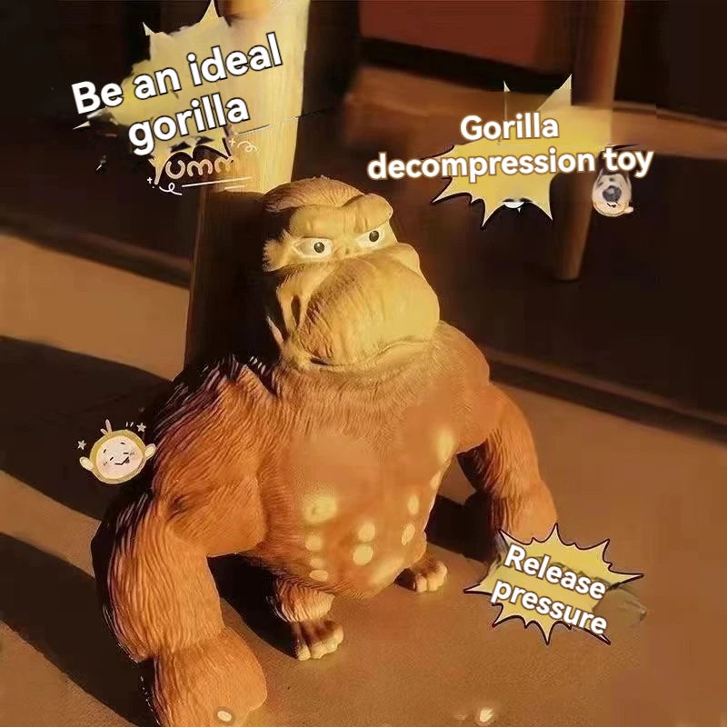 Funny Gorilla Stress Relief Squeeze Toy