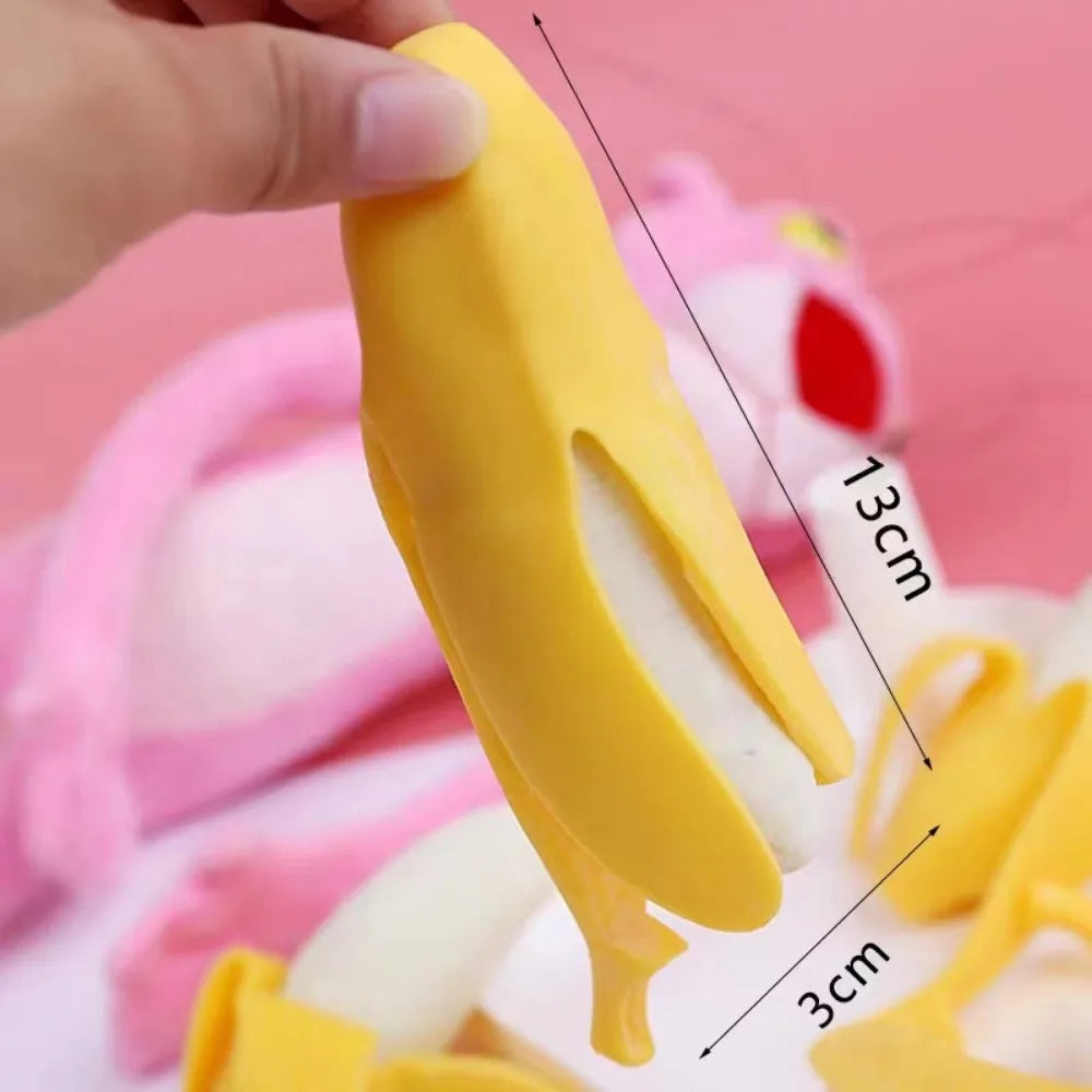 Banana Stretchy Fruit Squishy Stress Relief Toy