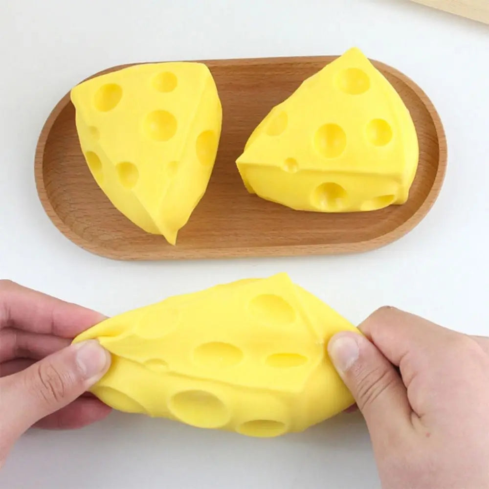Sticky Cheese Squishy Stress Relief Toy