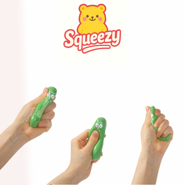 Pickle Rick Stress Relief Toy