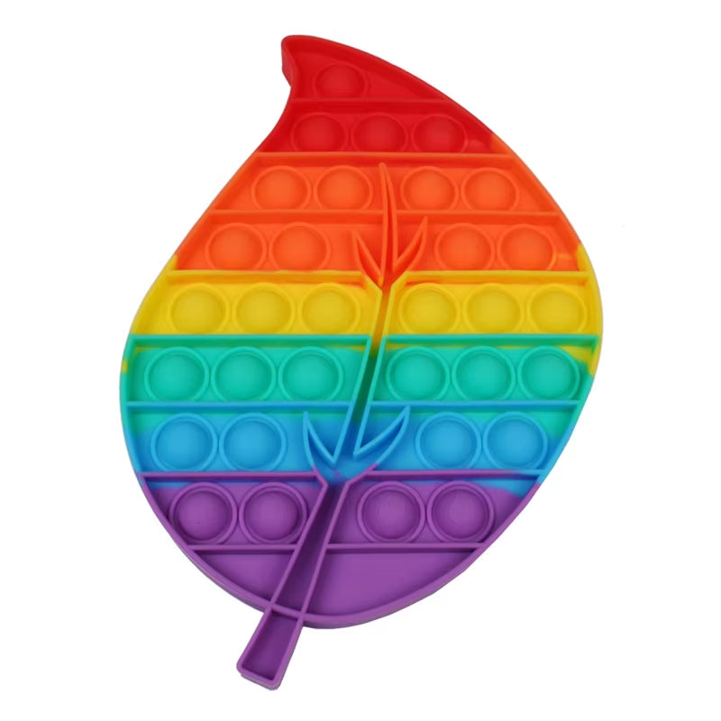Sensory Toys Rainbow Dinosaur Fidget Toys Children Push Its Kawaii Autism Needs Squishy Stress Reliever Toys AΠ½ΡΠΈΡΡΡΠ΅ΡΡ