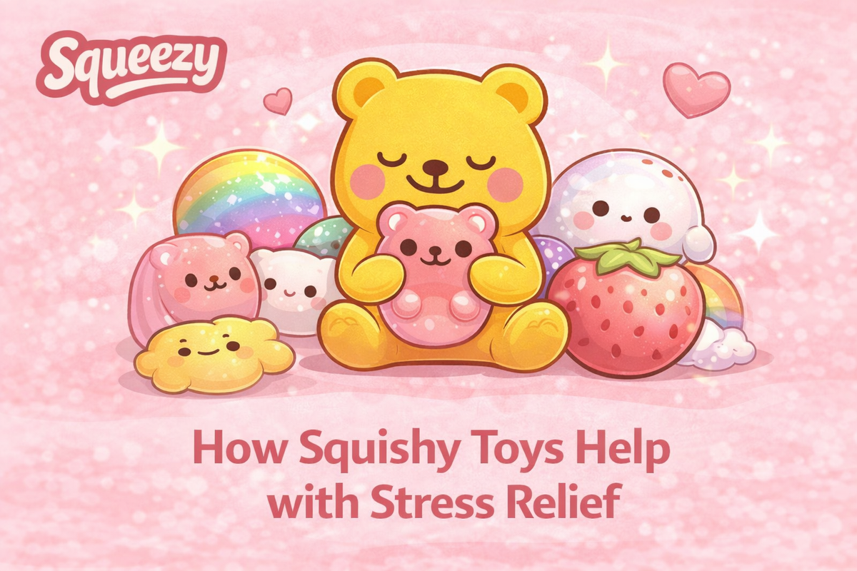 How Squishy Toys Help with Stress Relief
