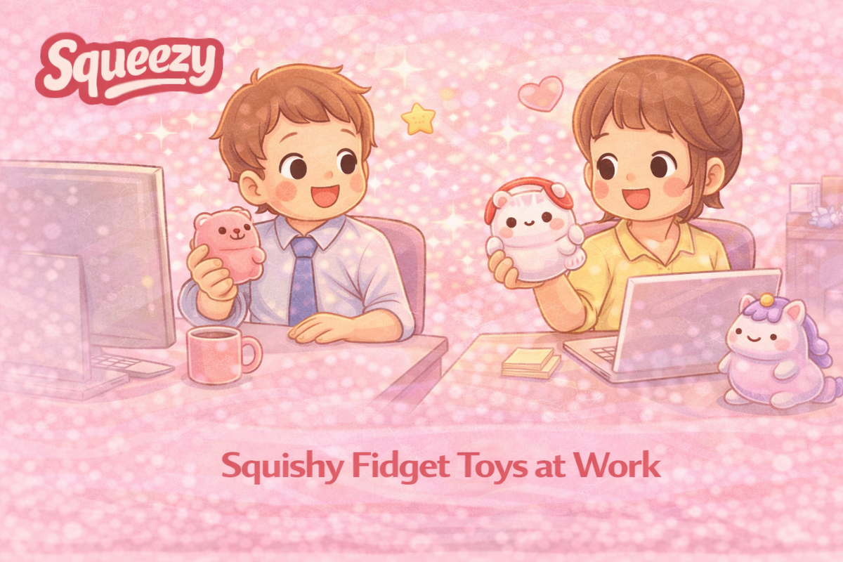 Squishy Fidget Toys at Work — The Desk Tool That Actually Makes You More Productive