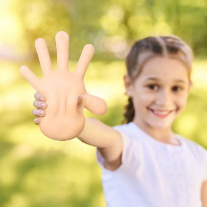 Squish Hands, 2 Pack Rubber Stress Balls, Toy for Children Ages 3+