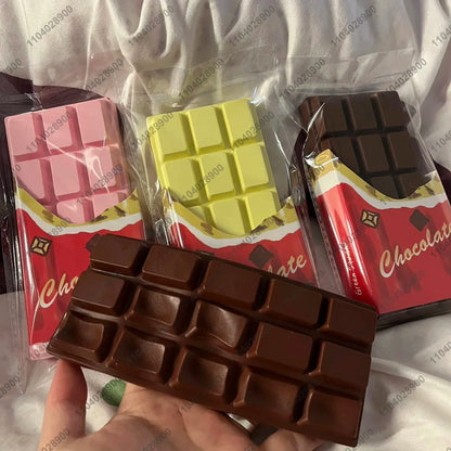 Chocolate Bar Squishy Slow Rising White Chocolate Bar Slow Rebound Squeeze Toy Food Stress Release Hand Relax Gift