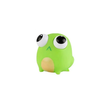 Yellow Brown Green Pop Eyes Toy New Plastic Silicone Stress Relief Squeeze Toy Pig Chicken Rabbit Cartoon Toy