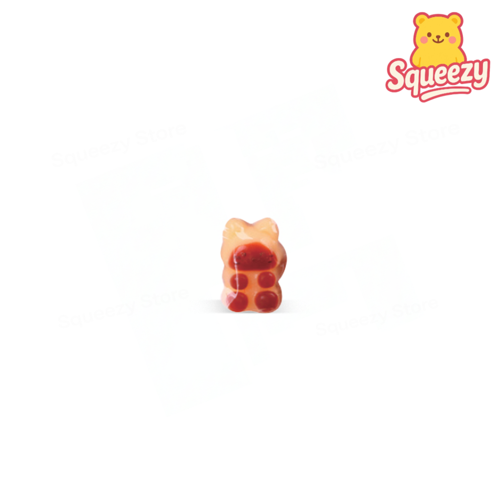 Bear Squishy mini super soft slow-rising stress relief toy made from premium PU foam.