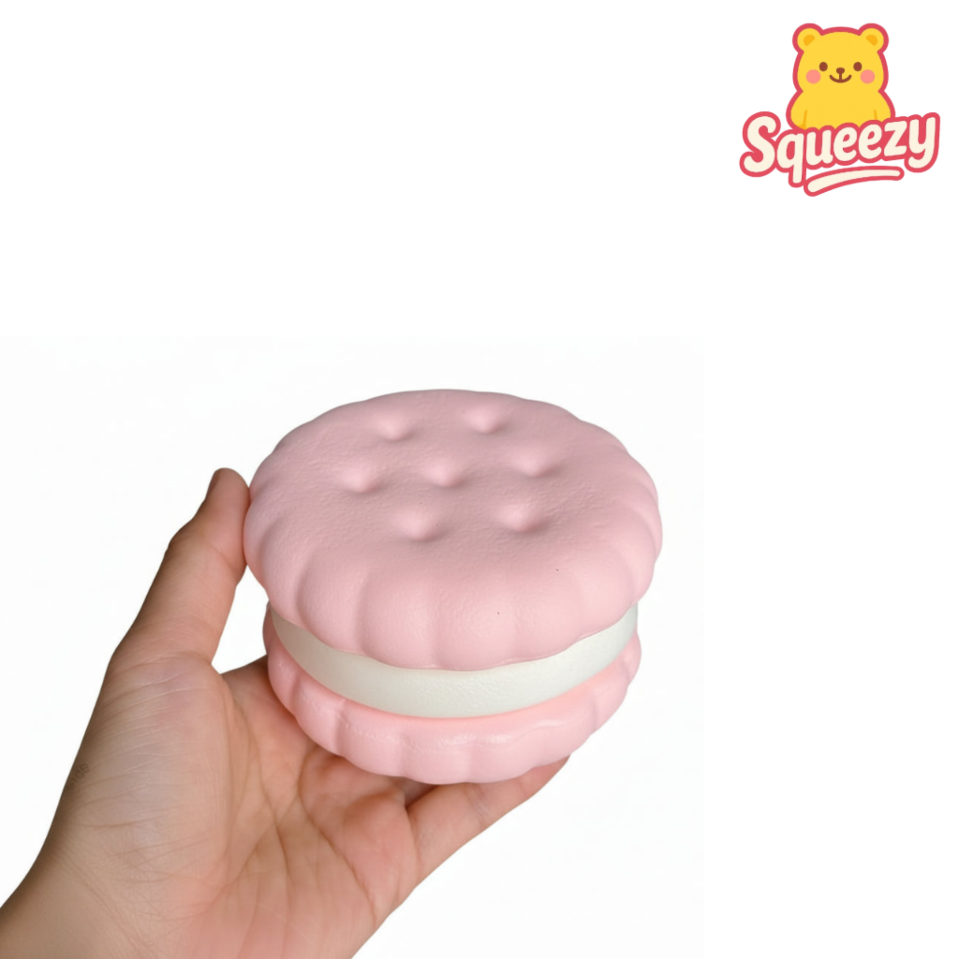 pink Cake Squeezy Toy Stress Relief