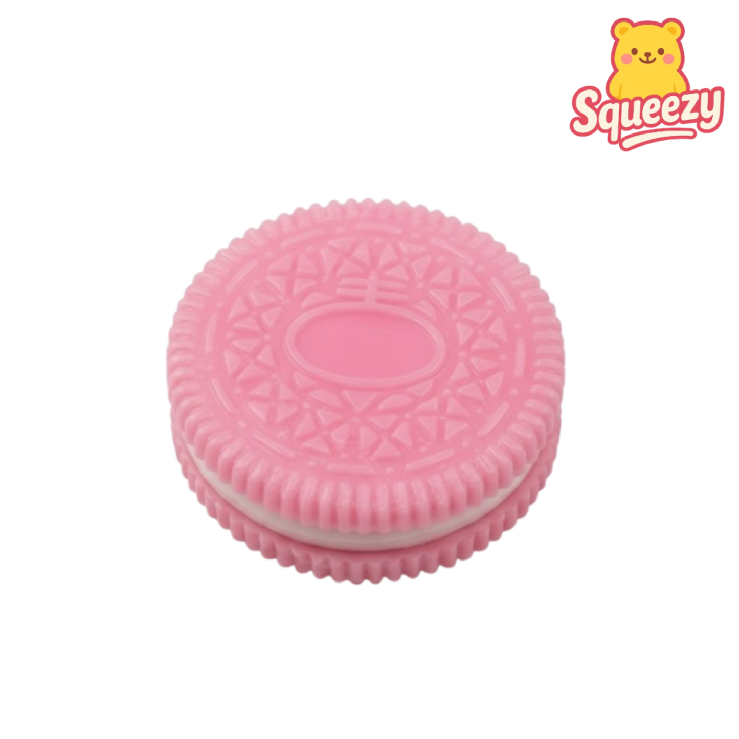 pink cookie Squishy Stress Relief Toy