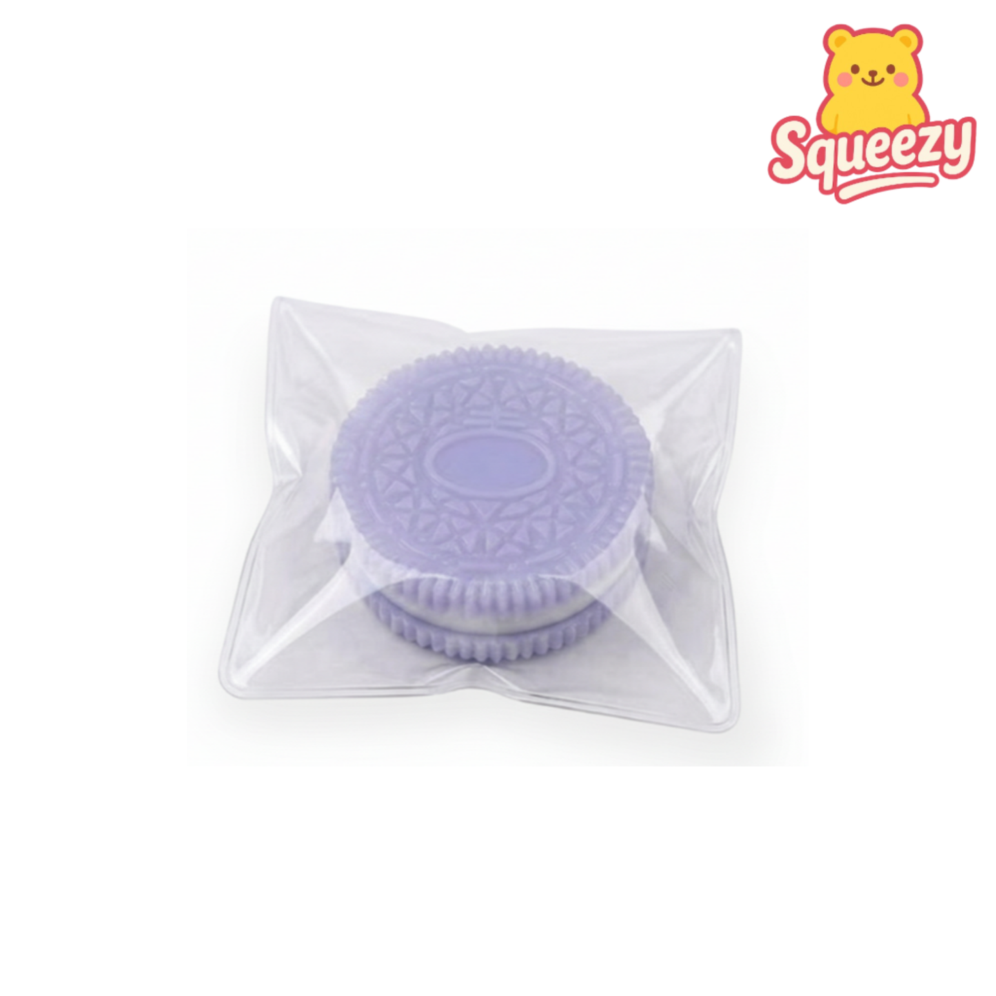purple cookie Squishy Stress Relief Toy