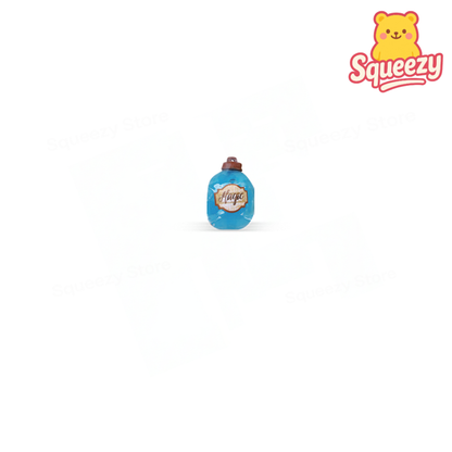 Blue Small Size Magic Bottle glitter potion bottle stress relief toy.