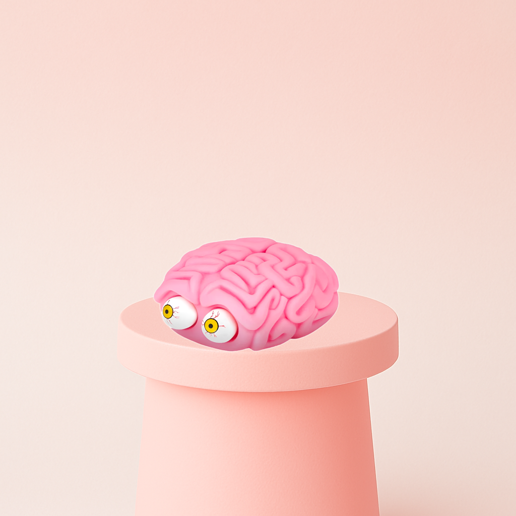 Brain Squishy Eye Popping Stress Relief Toy