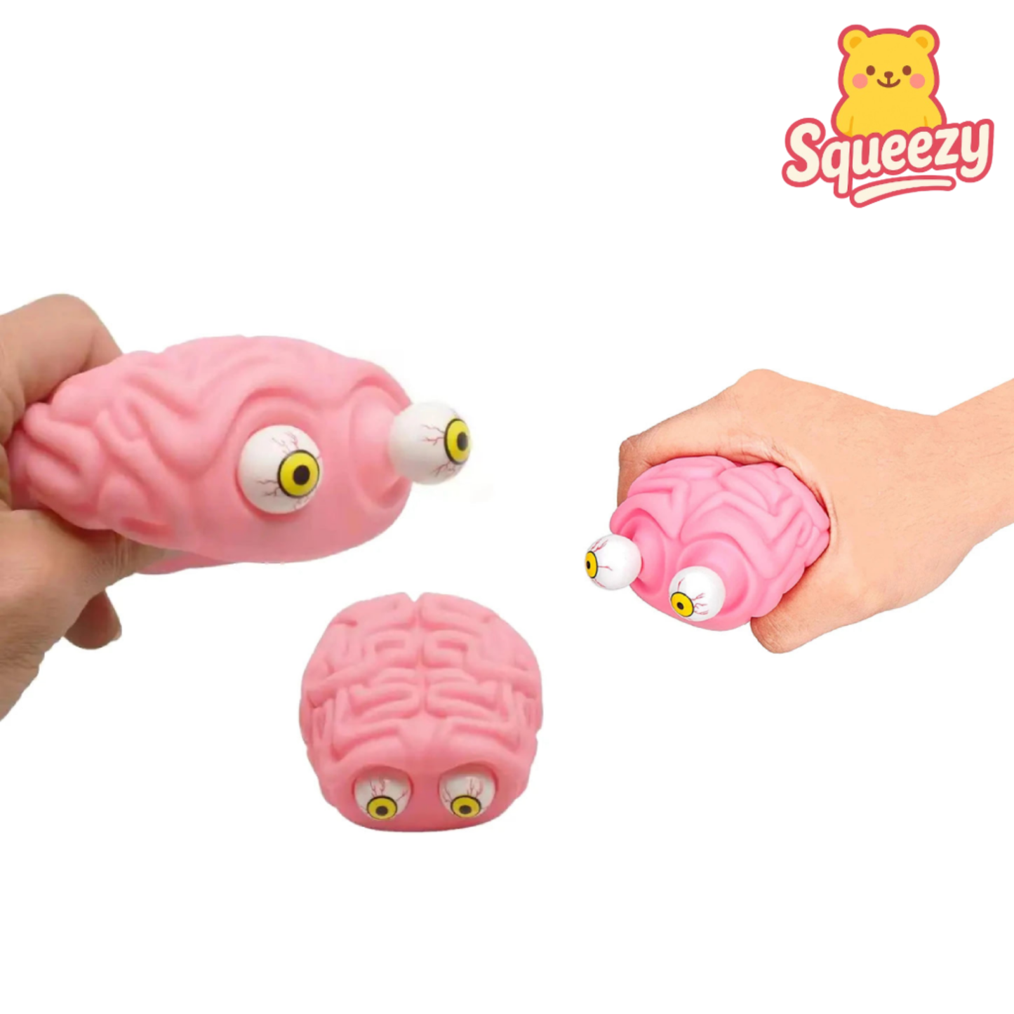 Brain Squishy Eye Popping Stress Relief Toy