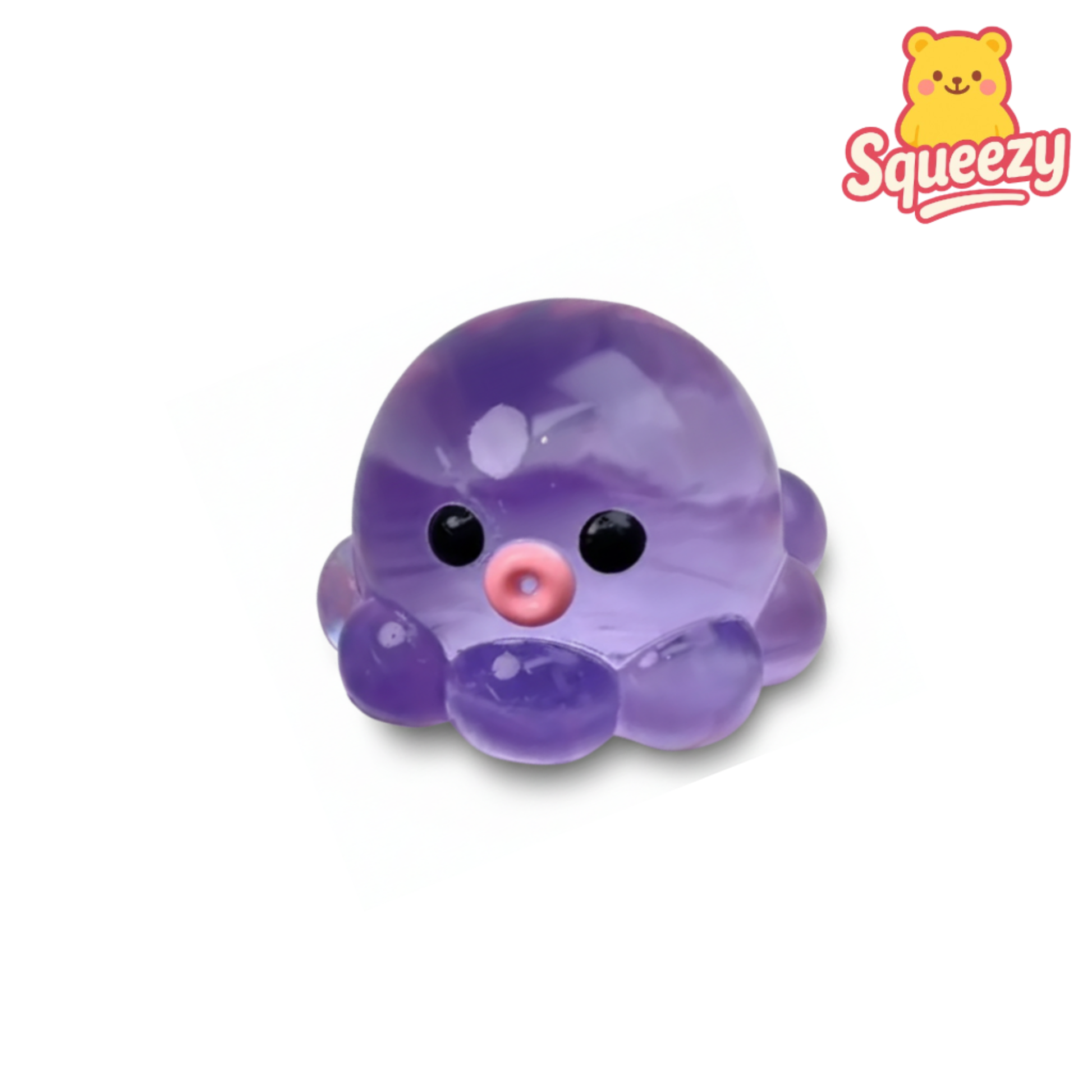 purple octopus Bubble Pop Squishy Stress Relief Toy
