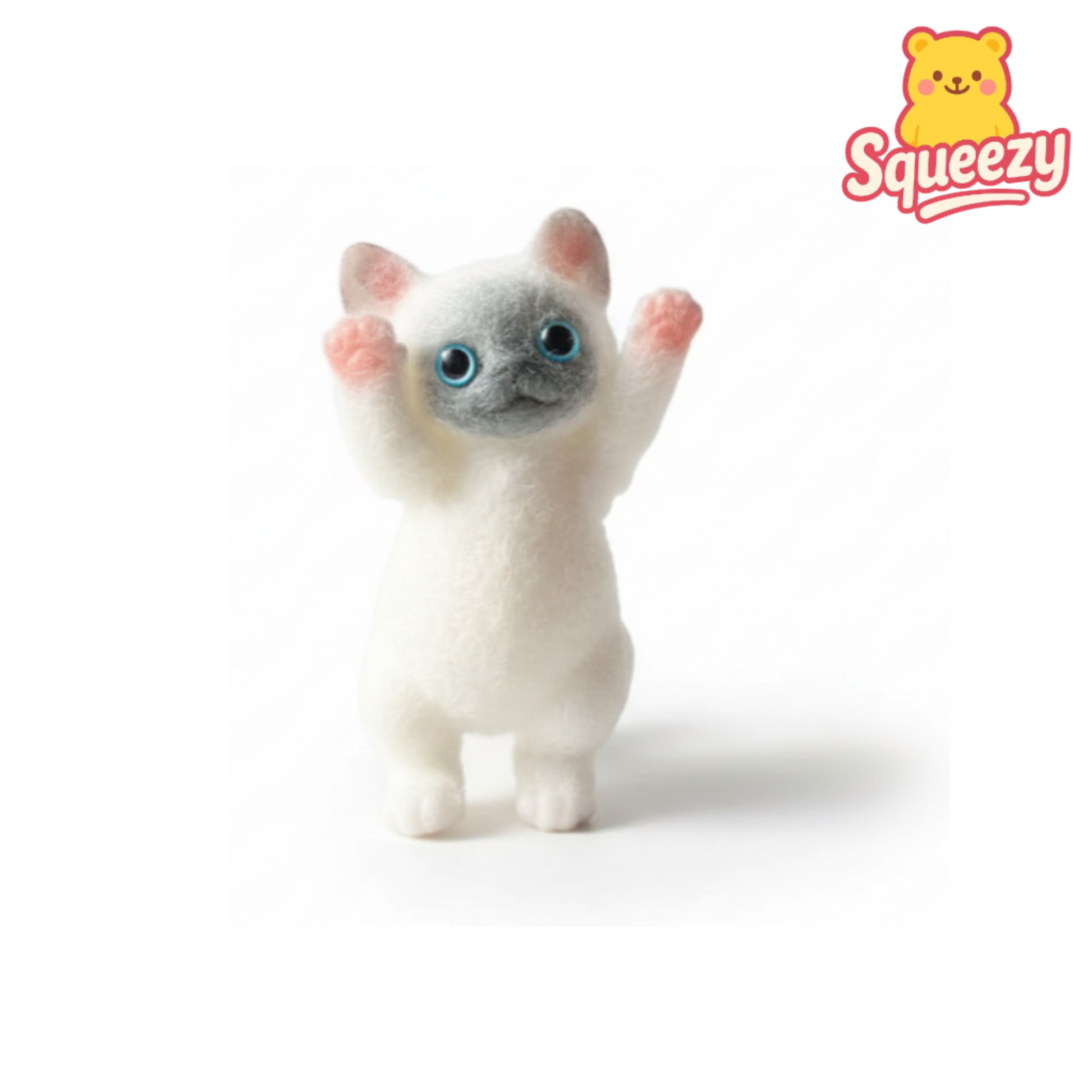 black Cat Squishy Stress Toy