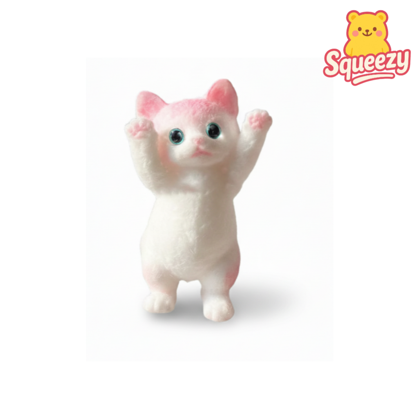 pink Cat Squishy Stress Toy