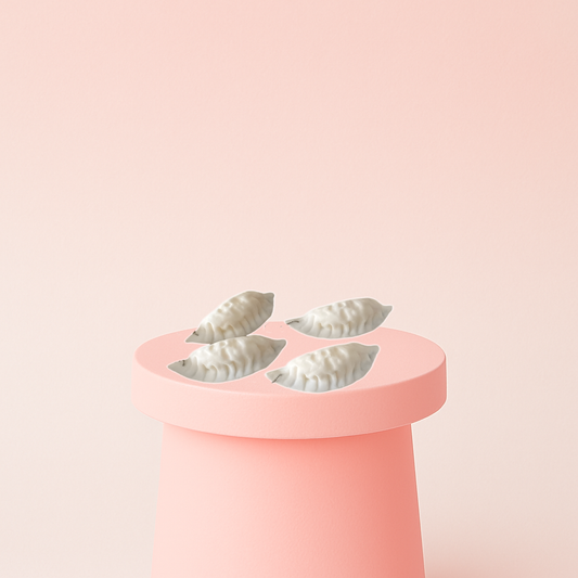 Simulation Dumplings Keychain Bag Pendant Squishy Stress Relief Toy