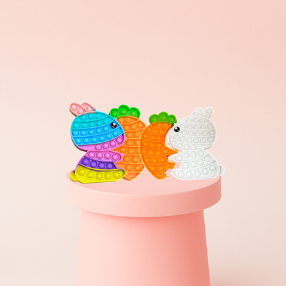 Bunny Rabbit Carrot Squishy Stress Relief Toy