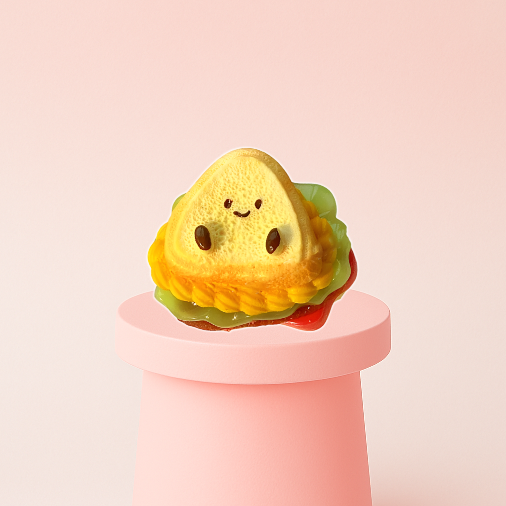 Sandwich Baby ToastSquishy Stress Relief Toy