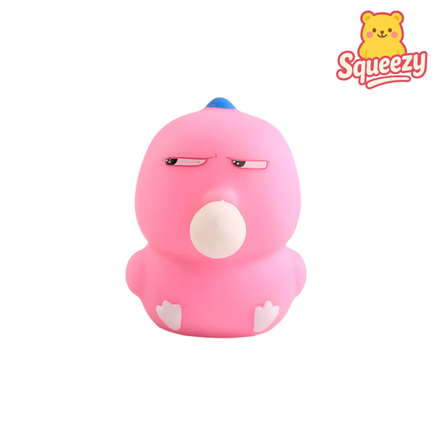 pink Chicken Spit Bubble Stress Relief Toy