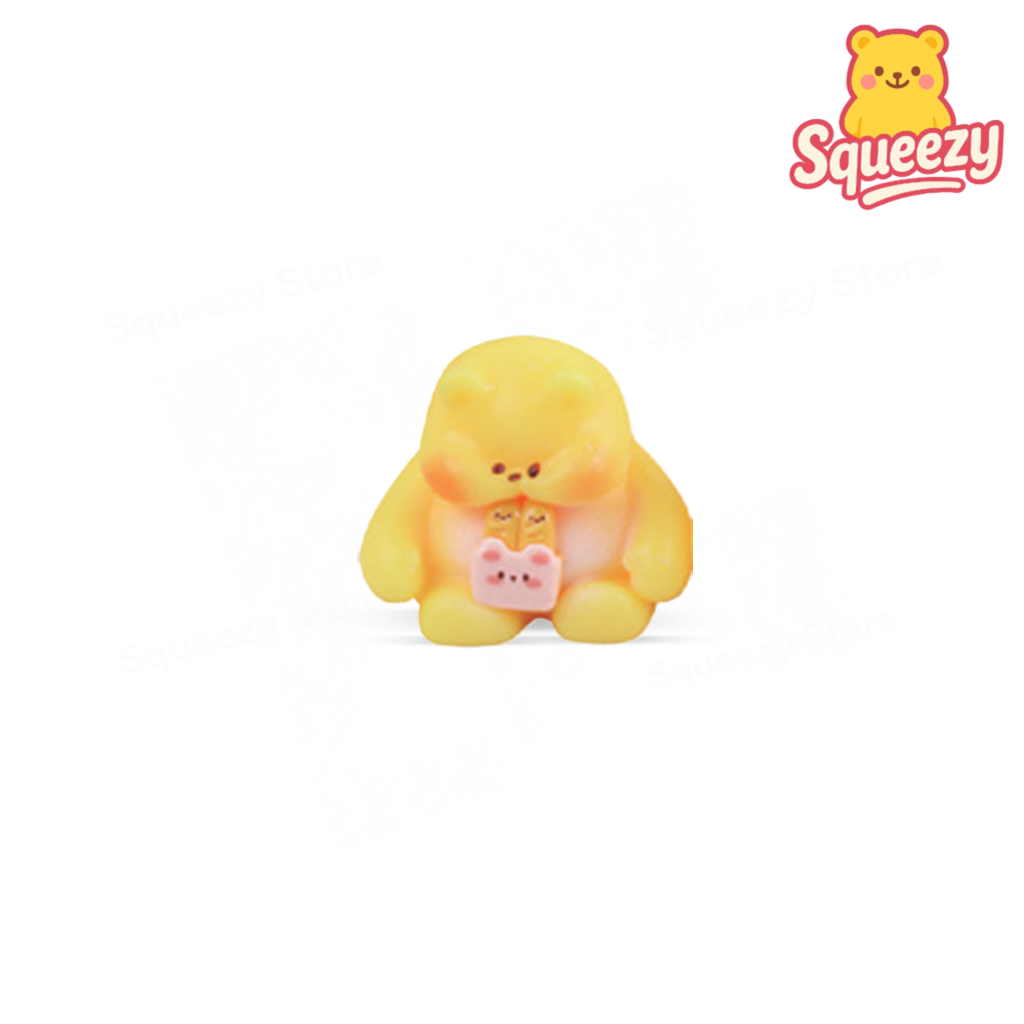 Chunky Bear Squishy super soft slow-rising bear stress relief toy made from premium PU foam.