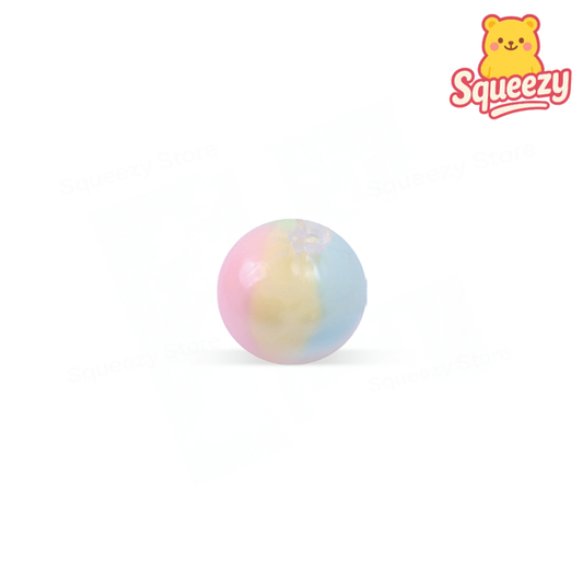 Colorful Crispy Ball squeezable stress relief toy with a glossy pastel finish and satisfying crunchy texture.