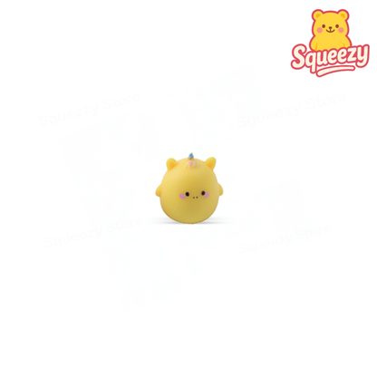 Yellow Cute Style Animal Blind Box soft EVA chick collectible.