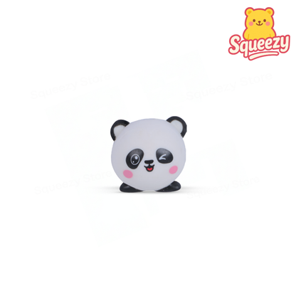 Cute EVA Bear panda-shaped soft stress relief toy made from durable EVA foam.