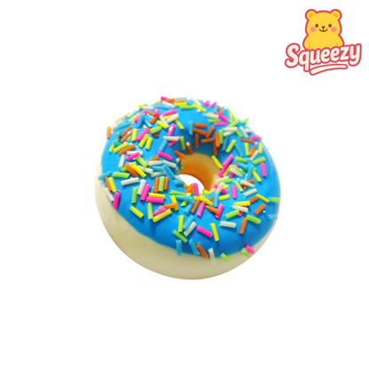 blue Donut Squishy Stress Relief Toy