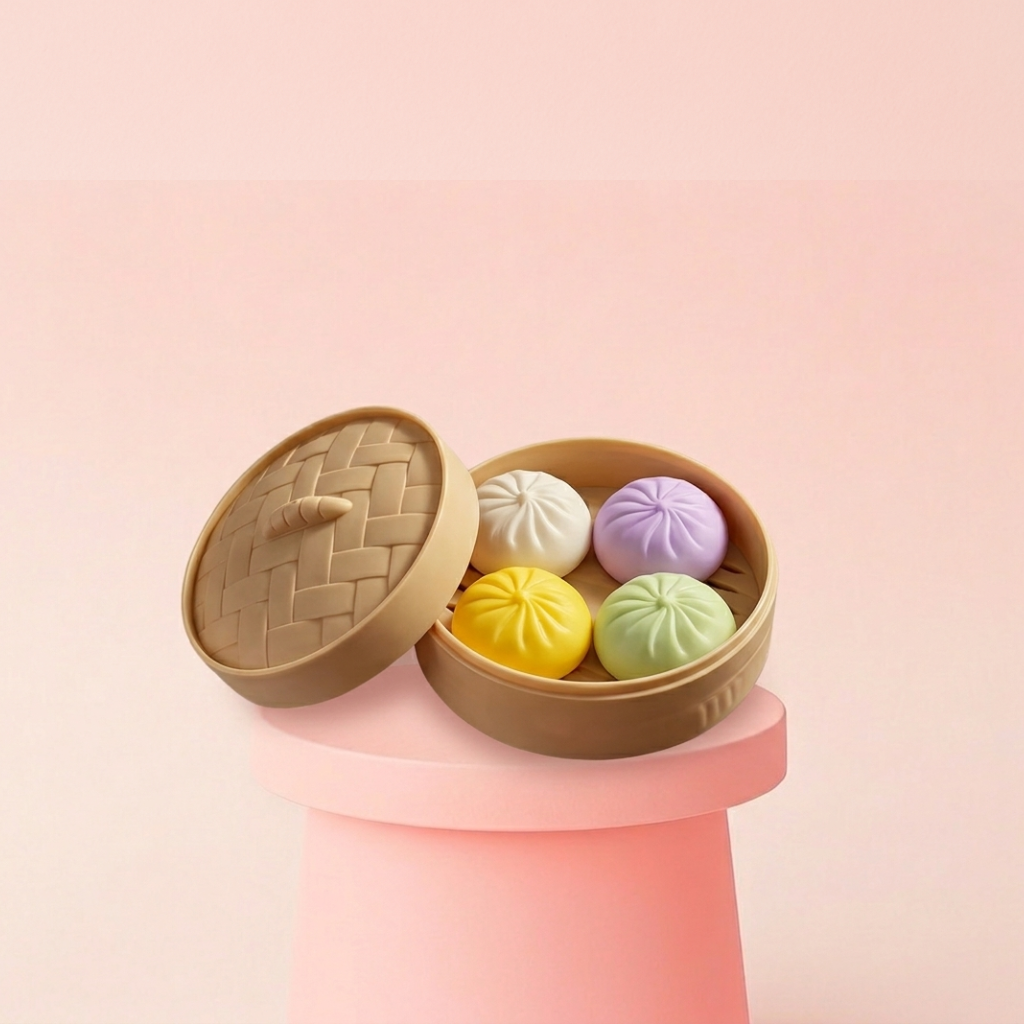 Dumpling Squishy Stress Relief Toy