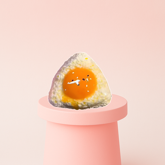 Egg Rice Ball Squishy Toy