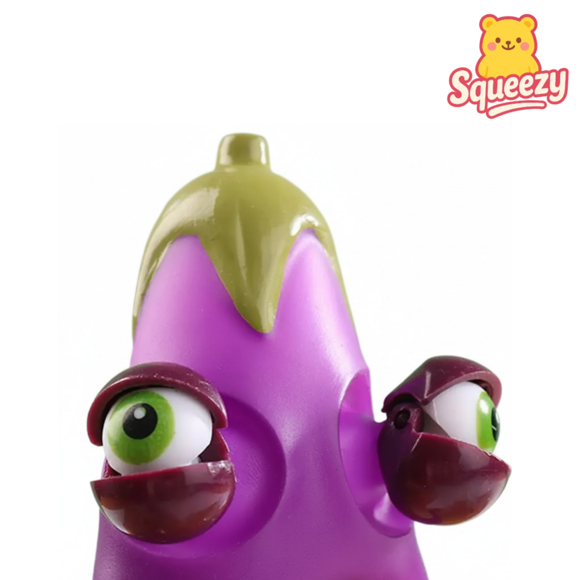 Eggplant pop&eye Stress Relief Toy