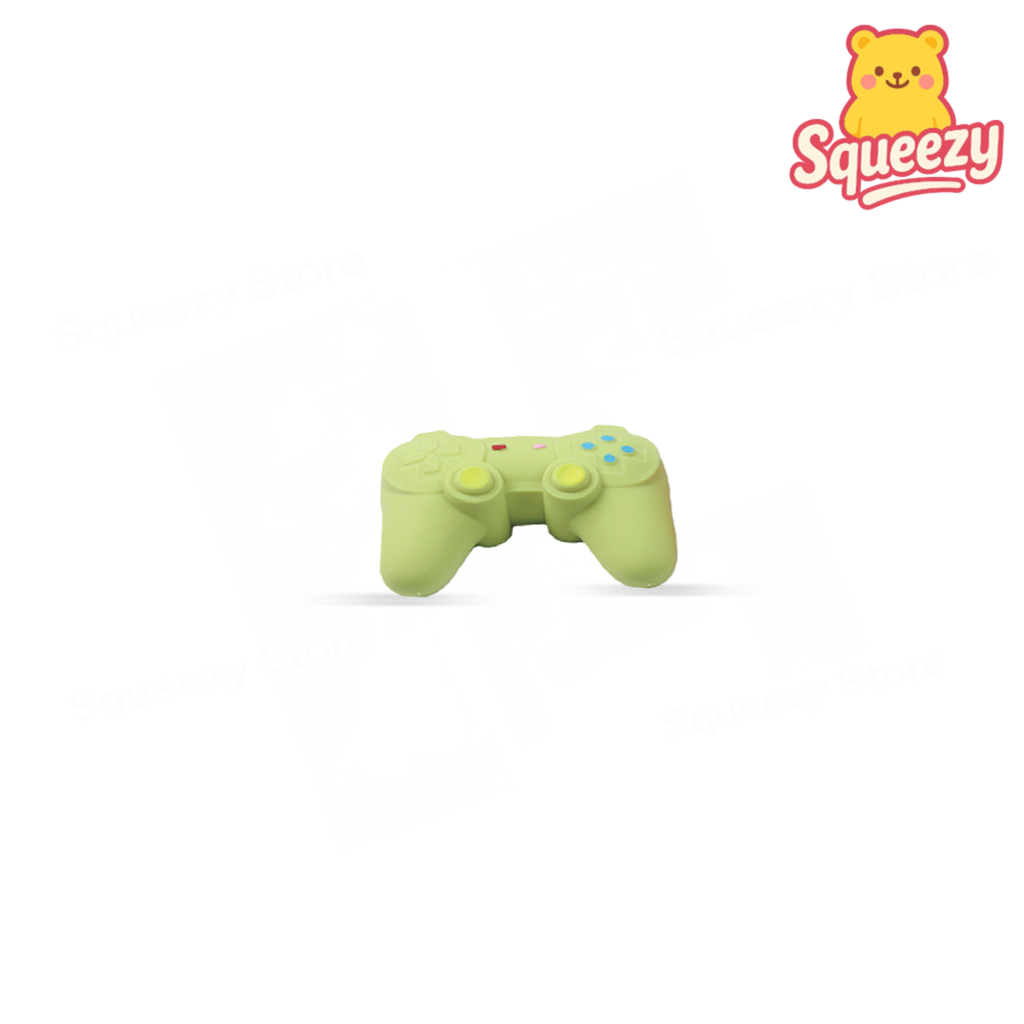Green Gamepad — Green EVA Gamepad soft gamer gift and desk toy.