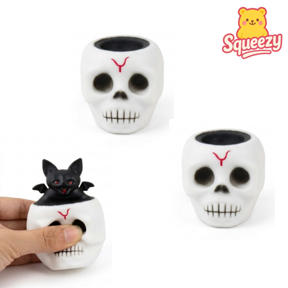 Halloween bat Squeeze Toys with Popping Ghosts