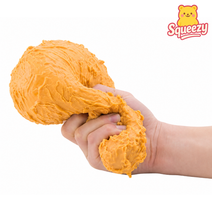 Giant Chicken Leg Squishy Jumbo Fried Chicken Stress Relief Toy