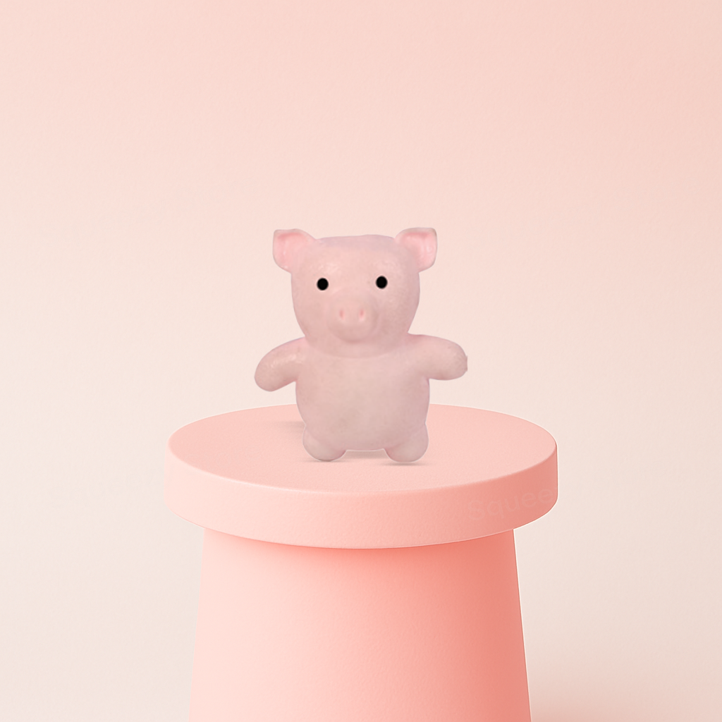 Huge Size EVA Pig giant soft pink stress relief toy made from EVA foam.
