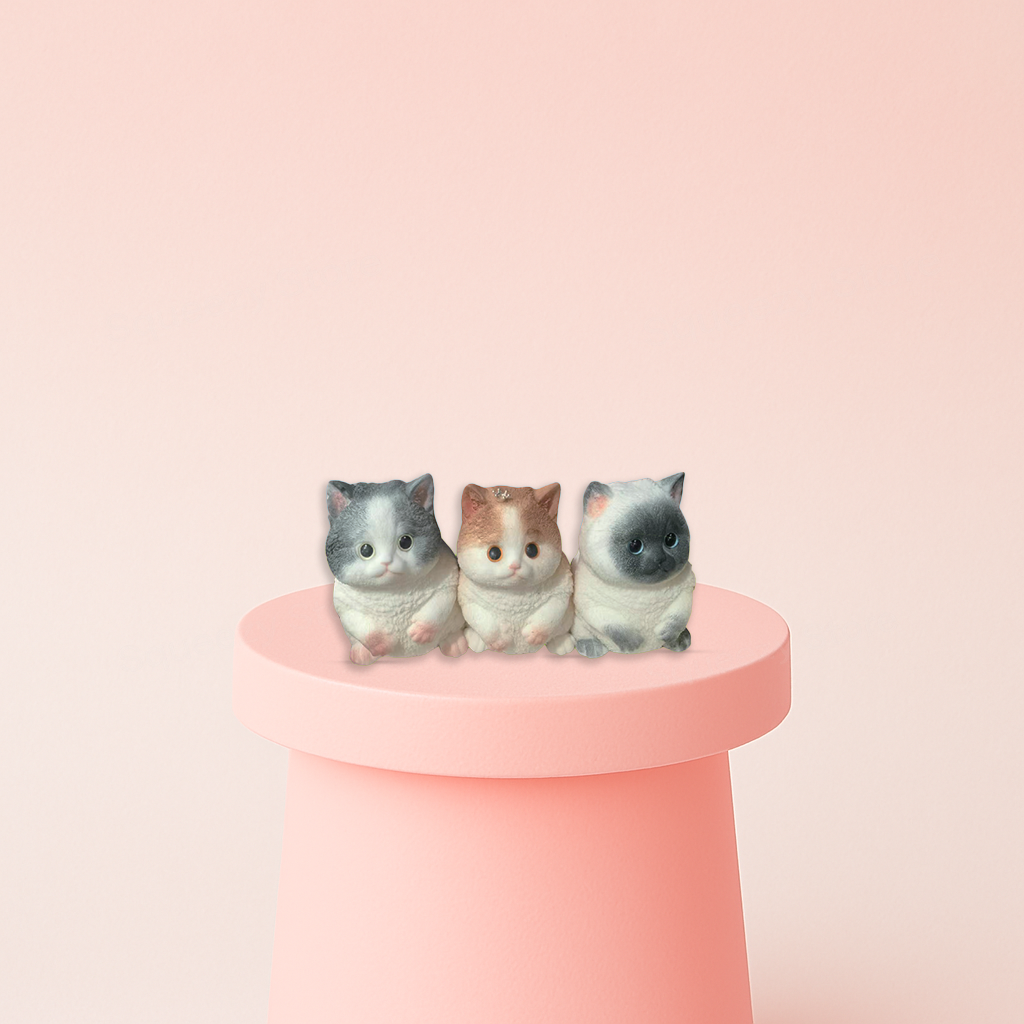 Jumbo  cat squishy stress relief toy with ultra soft texture.