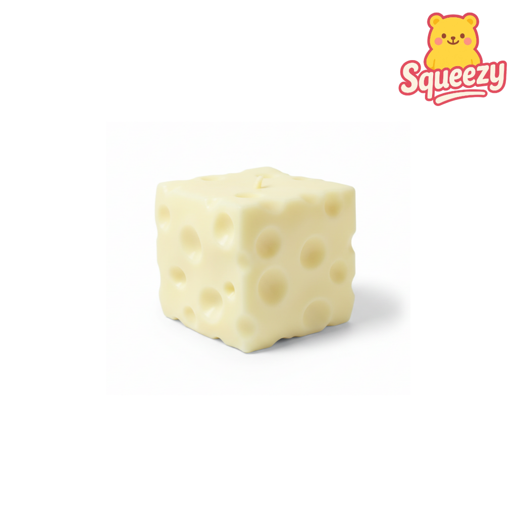 Jumbo Cheese Squishy Stress Relief Toy