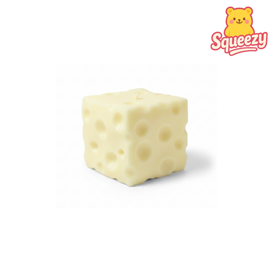 Jumbo Cheese Squishy Stress Relief Toy
