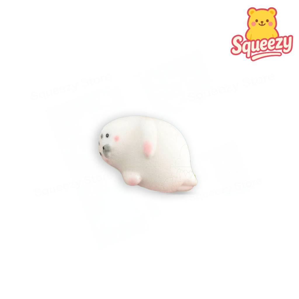 Jumbo Seal Squishy super soft slow-rising stress relief toy made from premium PU foam.