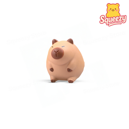 Medium Size EVA Capybara with Bag collection featuring cute capybara stress relief toys.